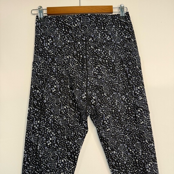 Sweaty Betty Power Leggings High Waist Celestial Dot Size M Crop Workout Black - Picture 5 of 15